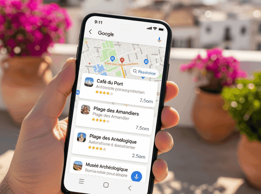 Comment apparaitre sur google maps