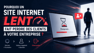 Pourquoi un site internet lent fait perdre des clients à votre entreprise