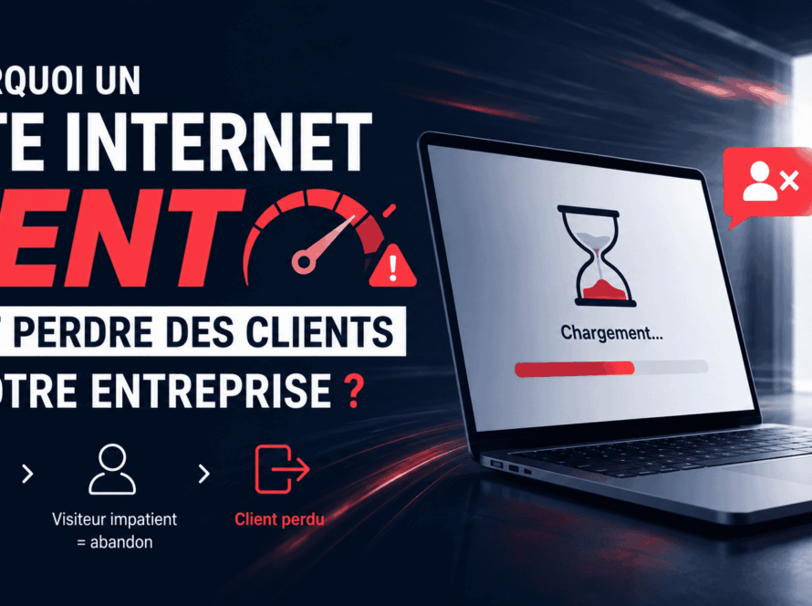 Pourquoi un site internet lent fait perdre des clients à votre entreprise